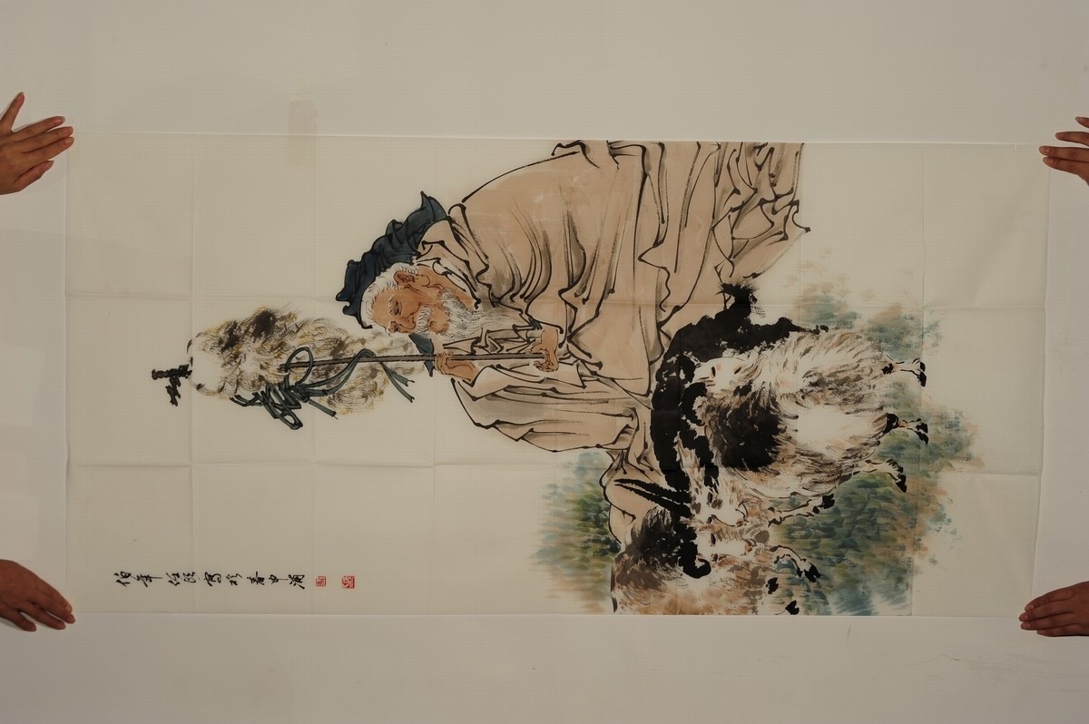 1-1072　任伯年　人物