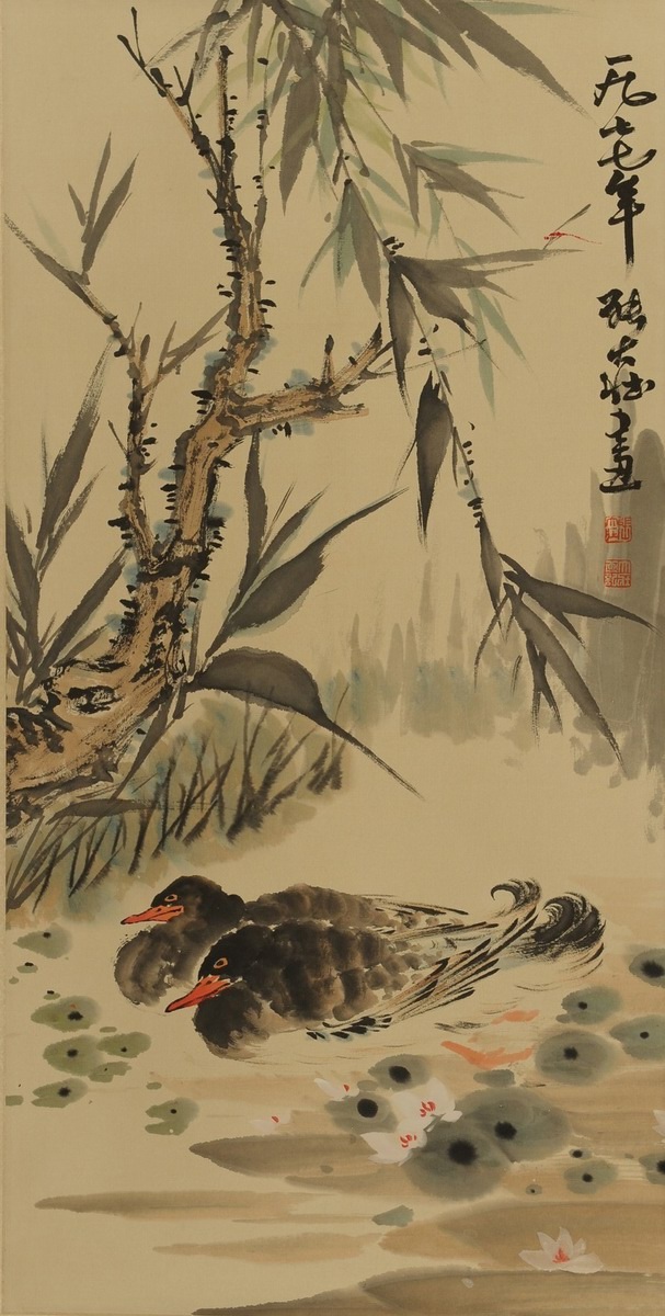 1-896　张大壮　水鸟