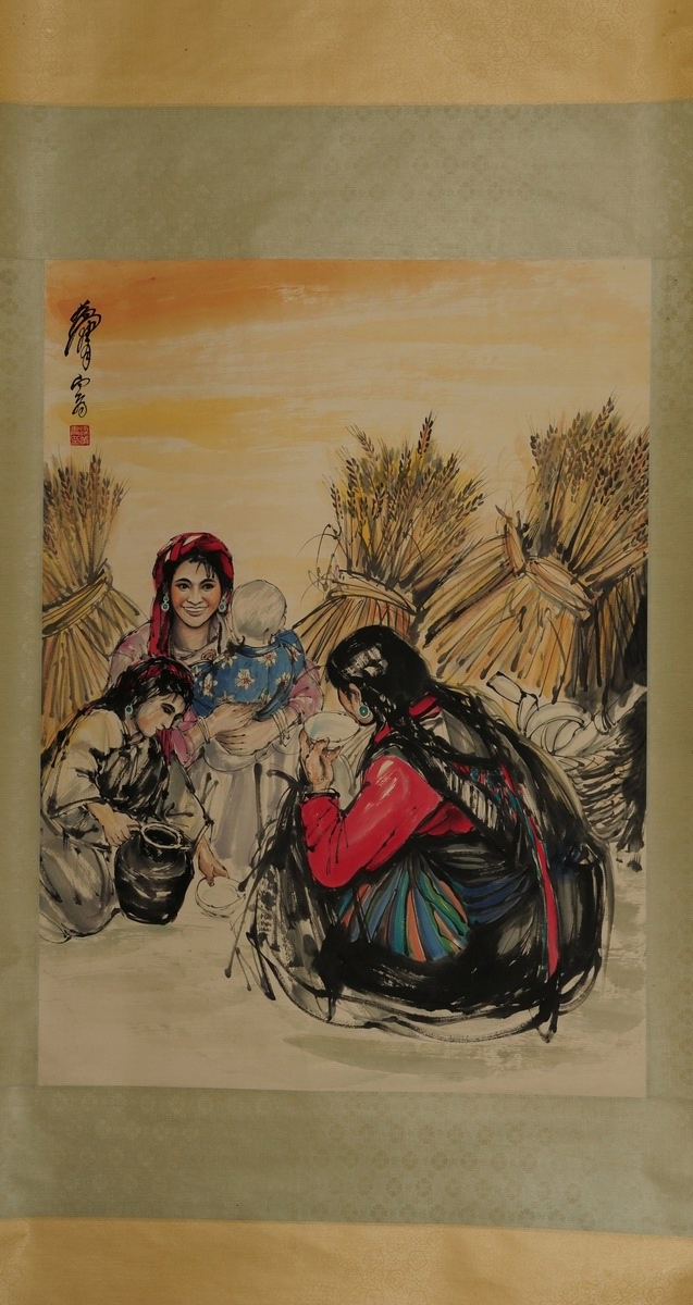 1-949　黄胄　人物