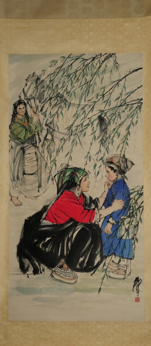 1-951　黄胄　人物