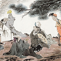 籍忠亮-八仙人物