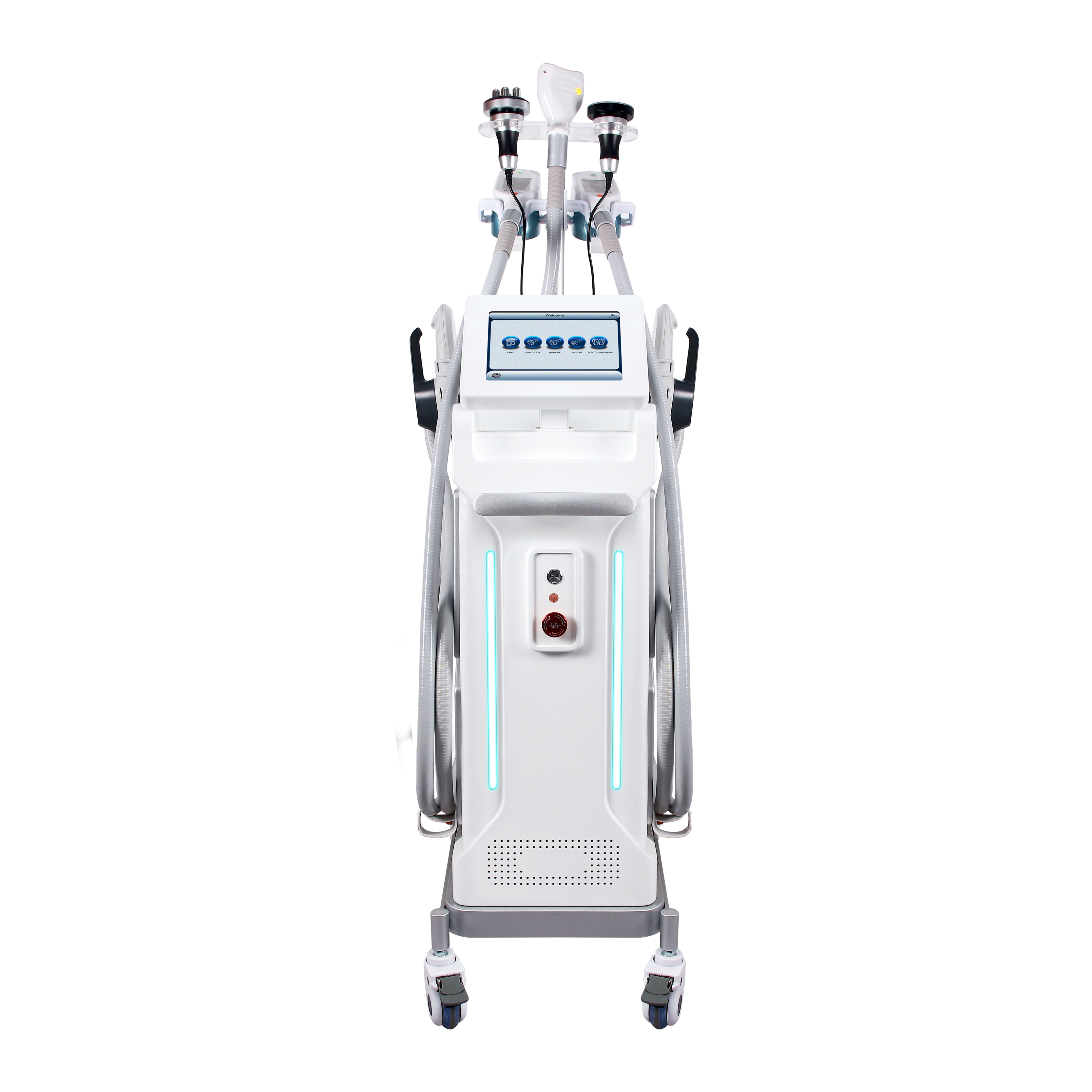 New Vertical Magnetic Slimming & Cryotherapy Device