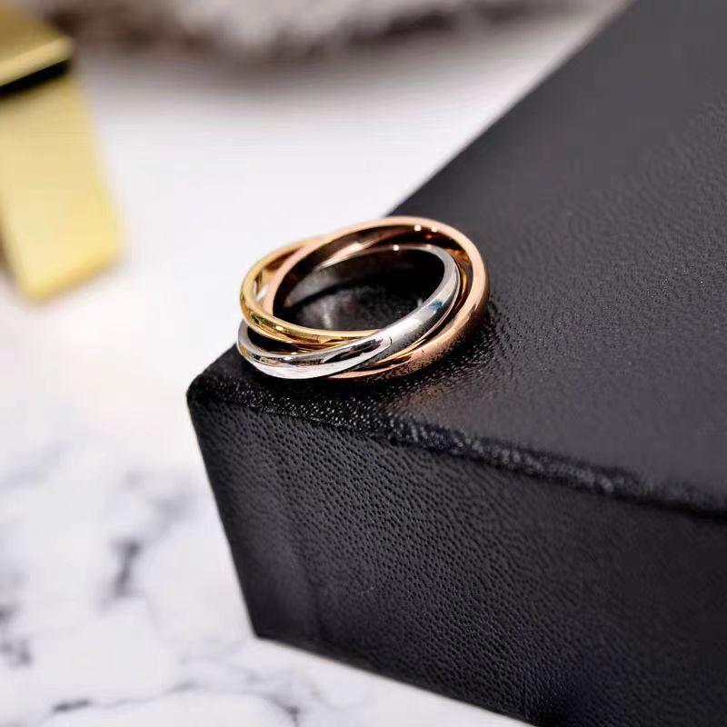 Men's Calendar Ring – Dual-Tone Stainless Steel Rotating Ring with Date Engraving and CZ Stone