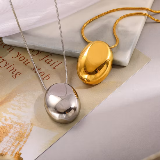 Minimalist Waterproof Jewelry Wholesale Stainless Steel 18K Gold