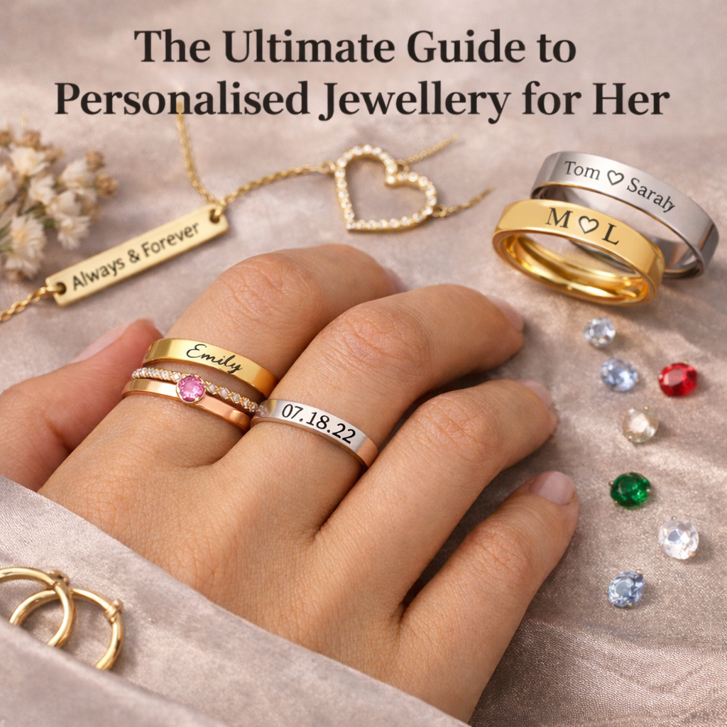 Personalised Jewellery for Her: Unique Custom Rings & Wedding Bands Ideas