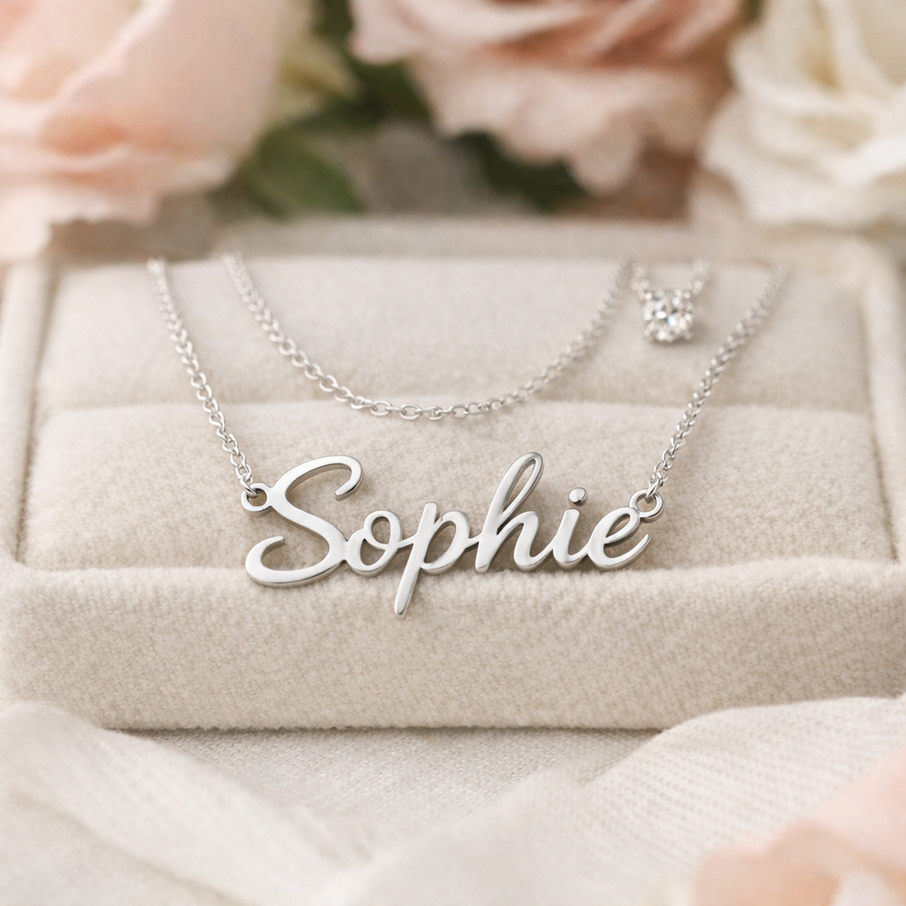The Timeless Appeal of Personalised Name Necklace Sterling Silver