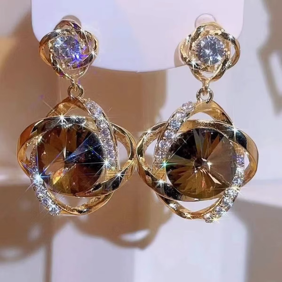 Trendy Delicate Simple and Fashionable Alloy Fashion Women's Earrings