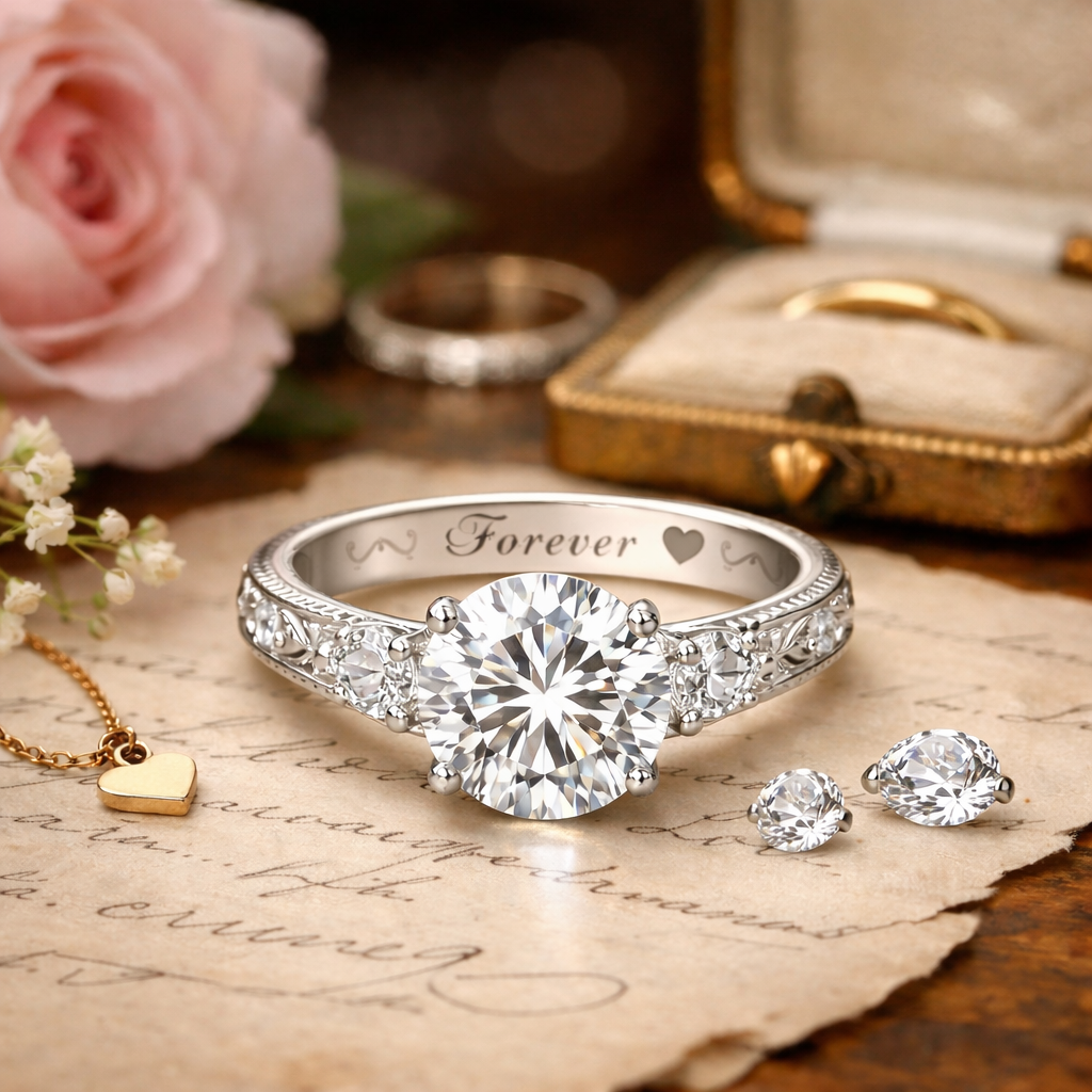 Why Custom Moissanite Engagement Rings Are the Perfect Modern Symbol of Love