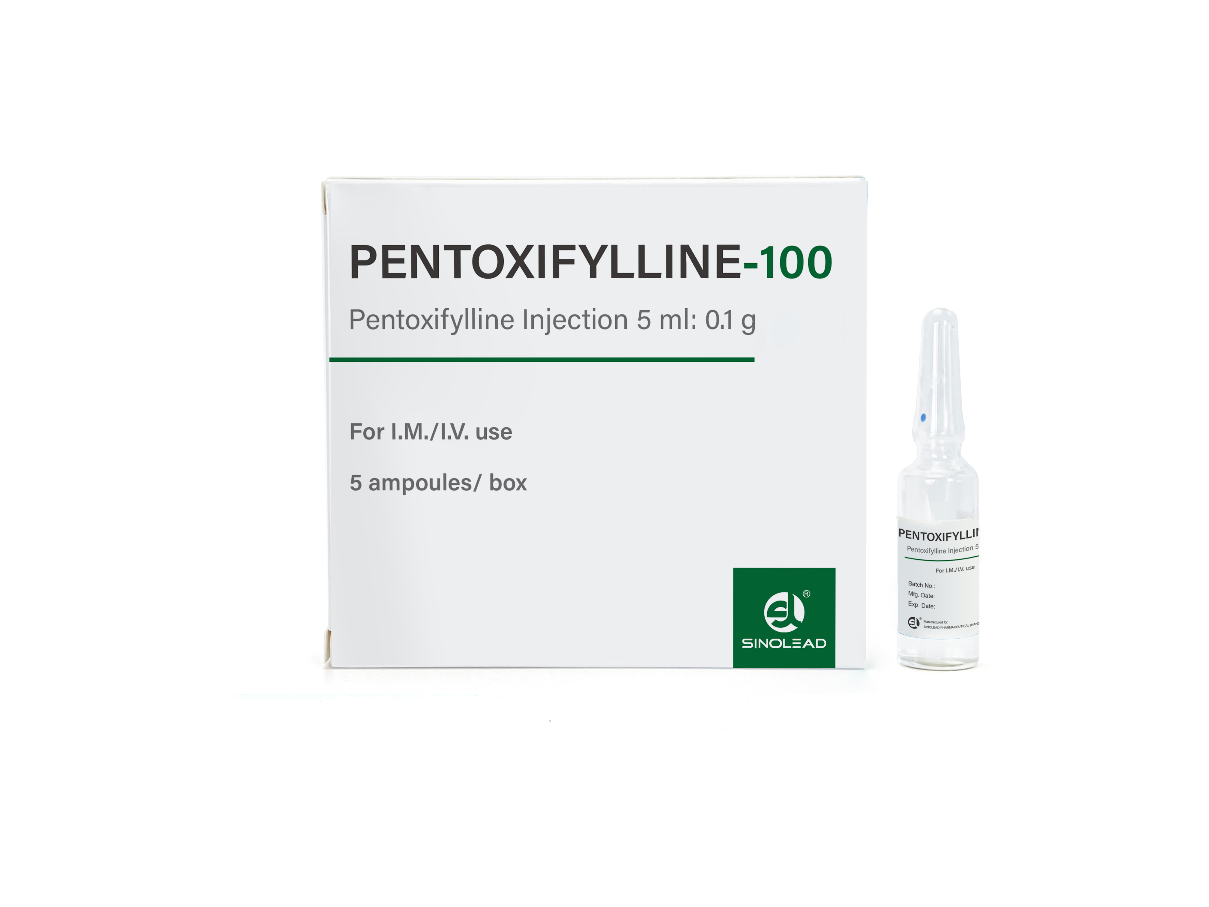 Pentoxifylline Injection 5ml:0.1g
