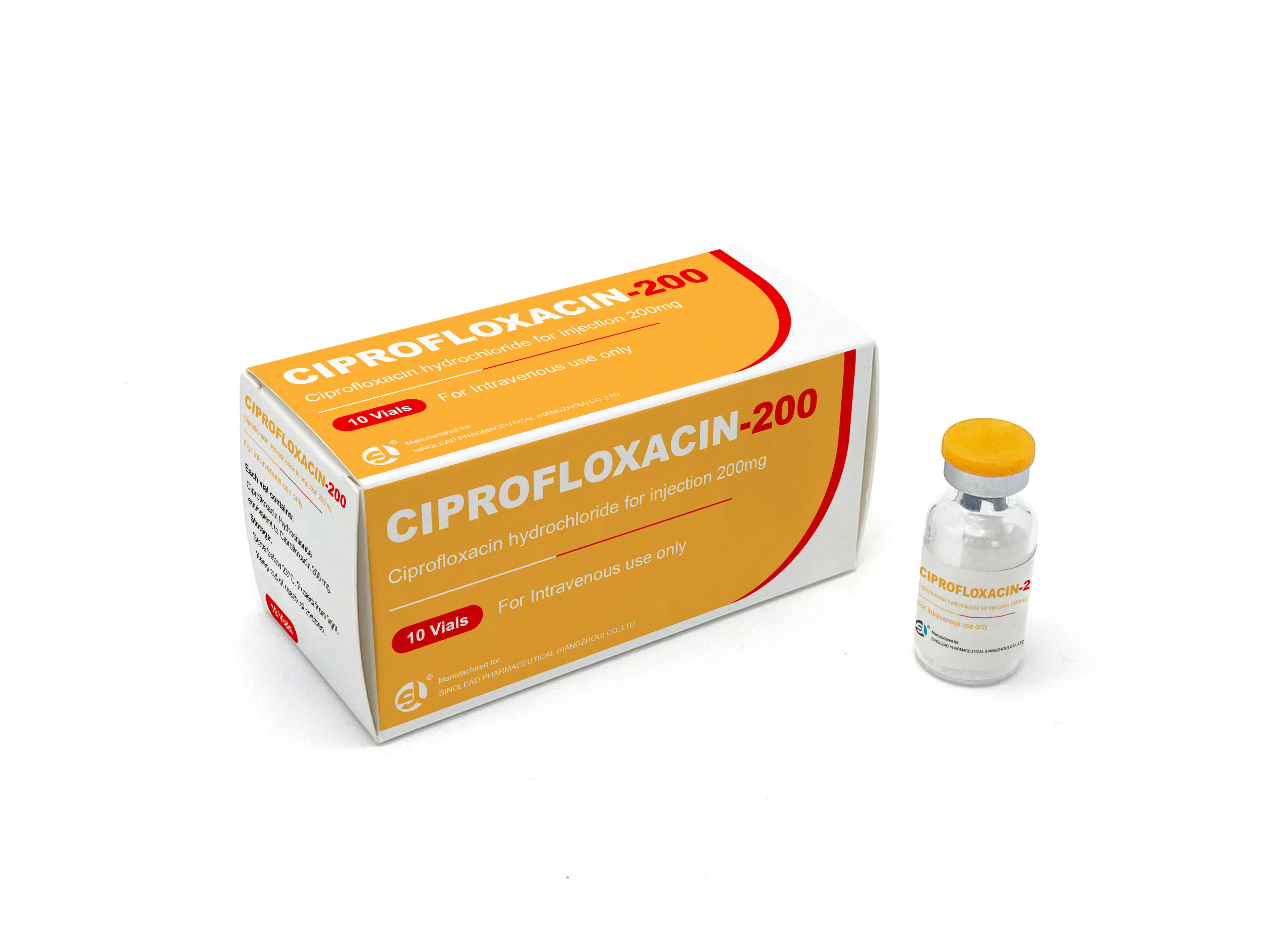 Ciprofloxacin hydrochloride for injection