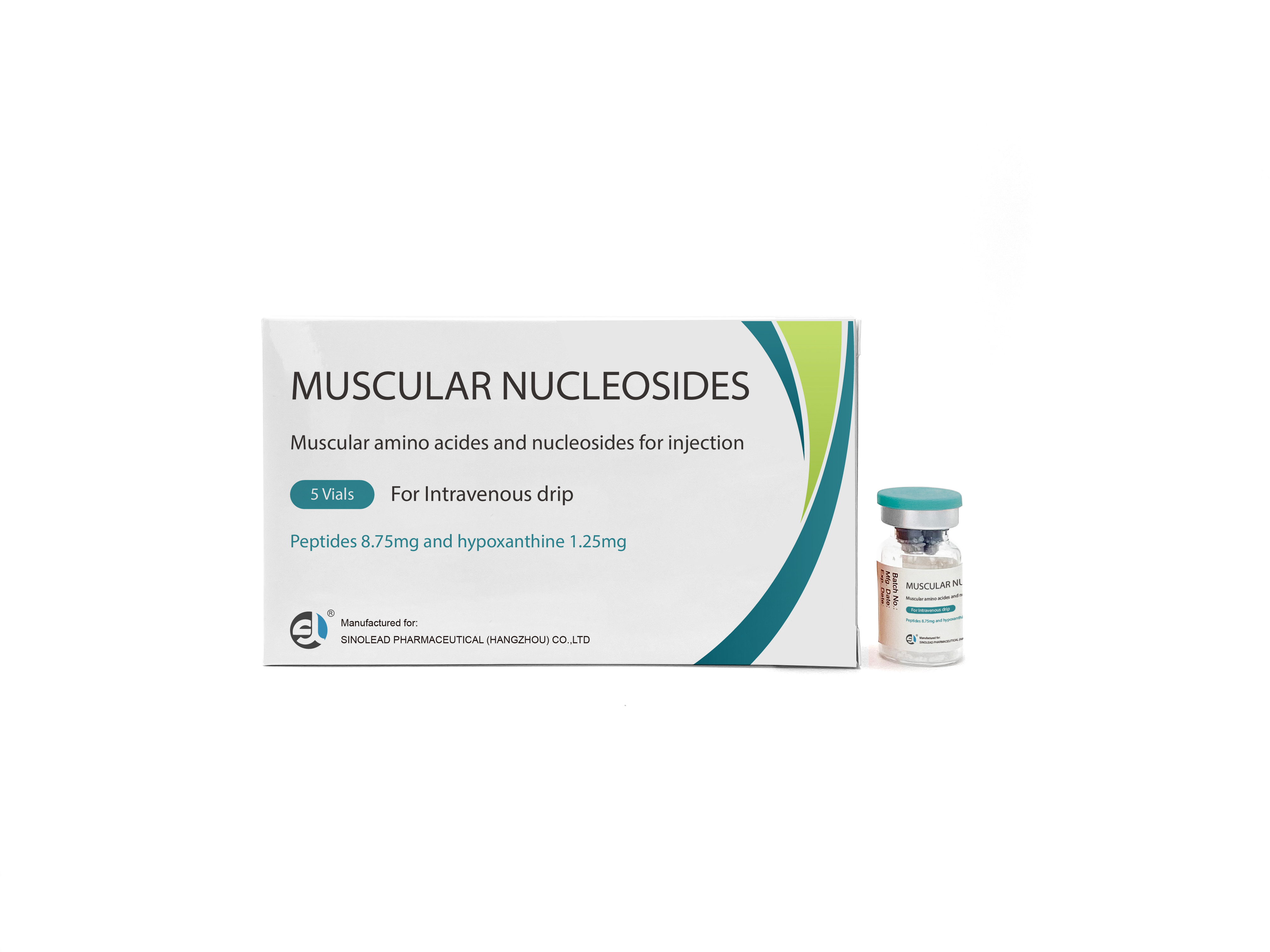 Muscular amino acides and nucleosides for injection