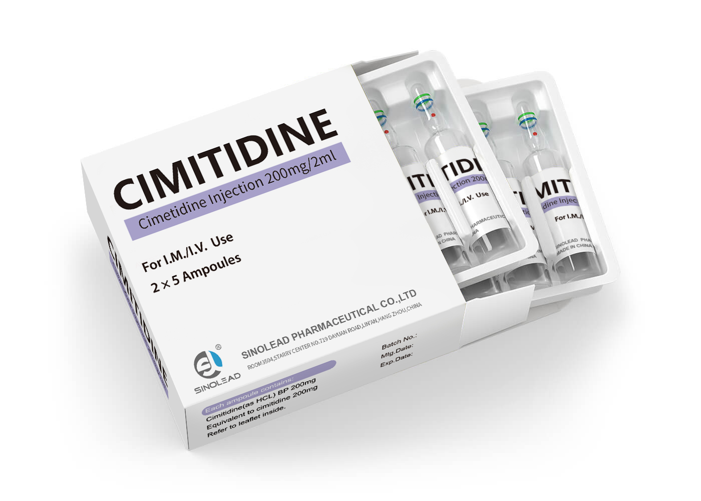 Cimitidine Injection 2ml:200mg
