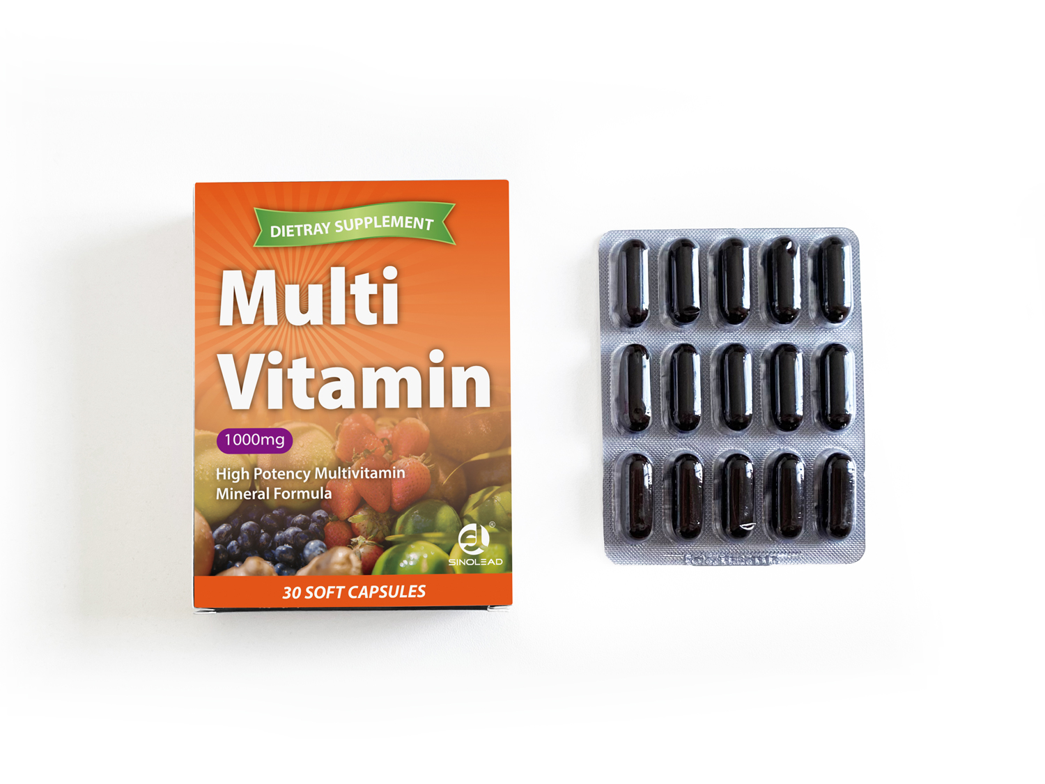 Multi-Vitamin Soft Capsule