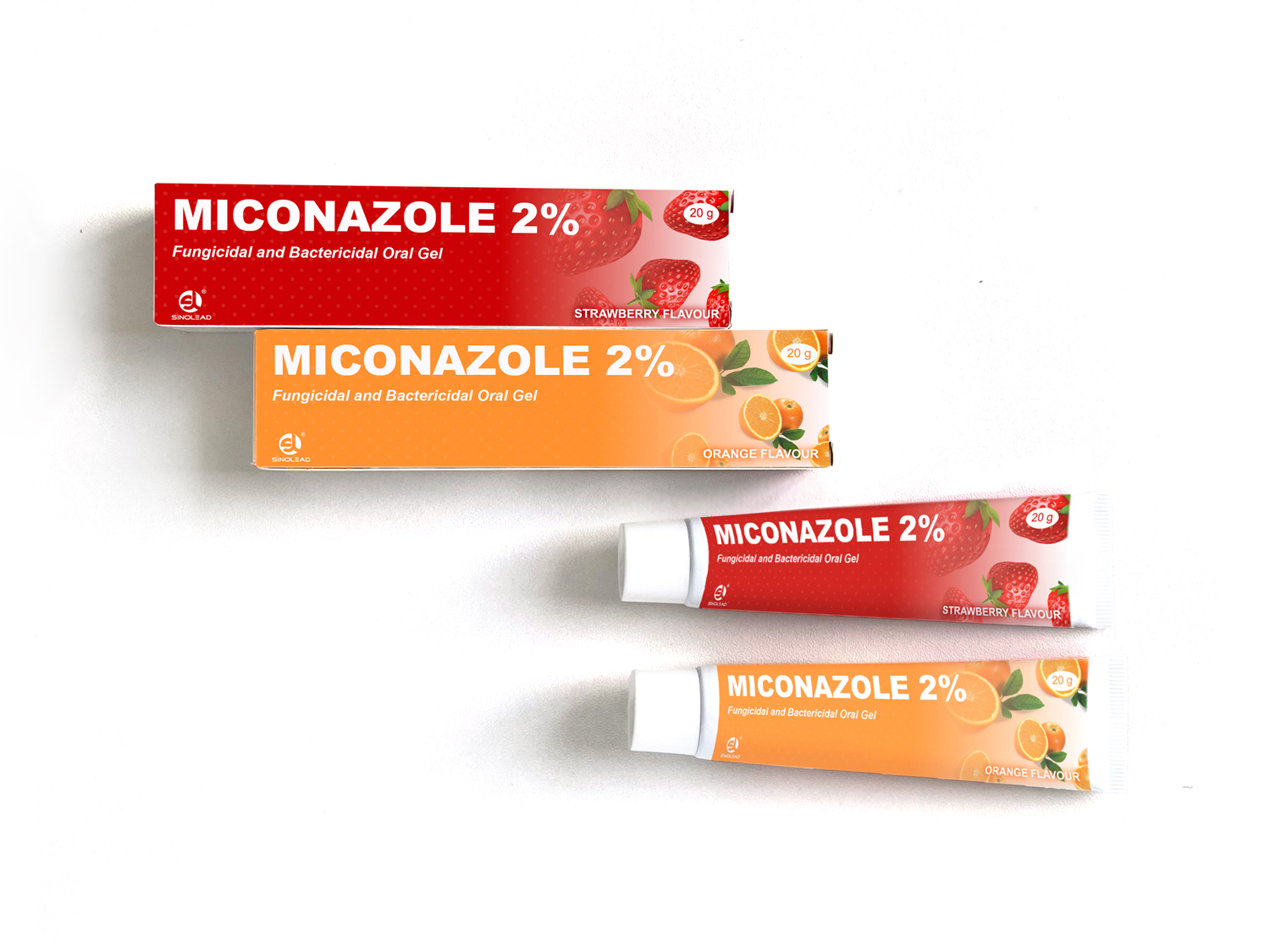 Fungicidal and Bactericidal Oral Gel