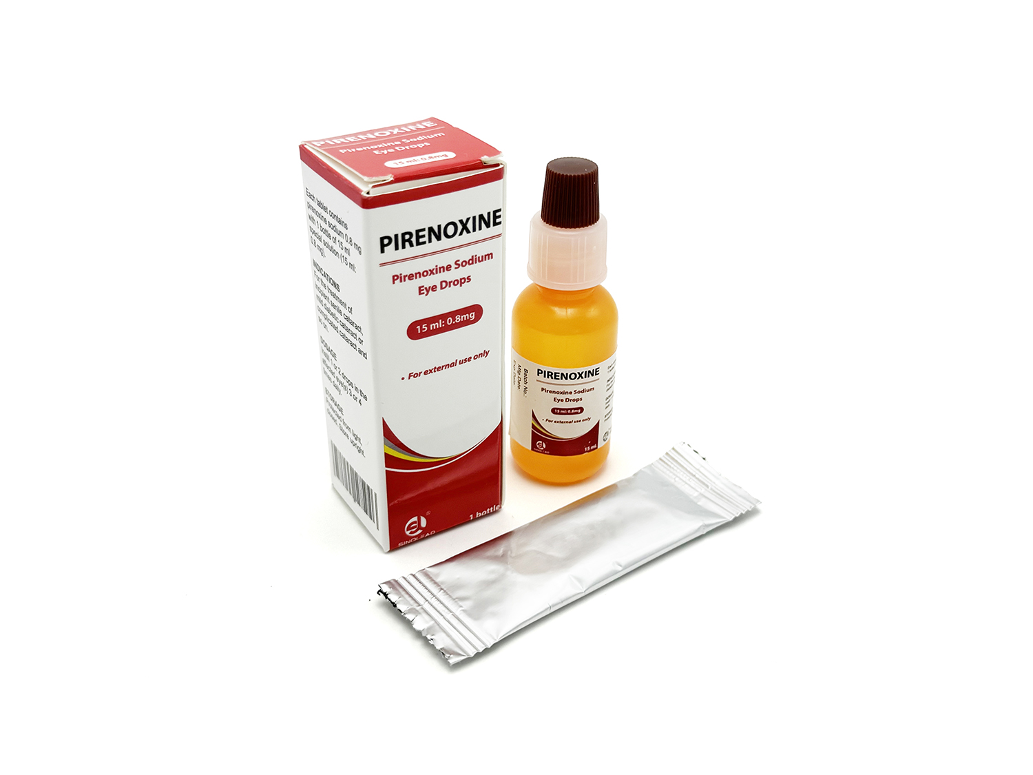 Pirenoxine Sodium Eye Drops 15ml:0.8mg