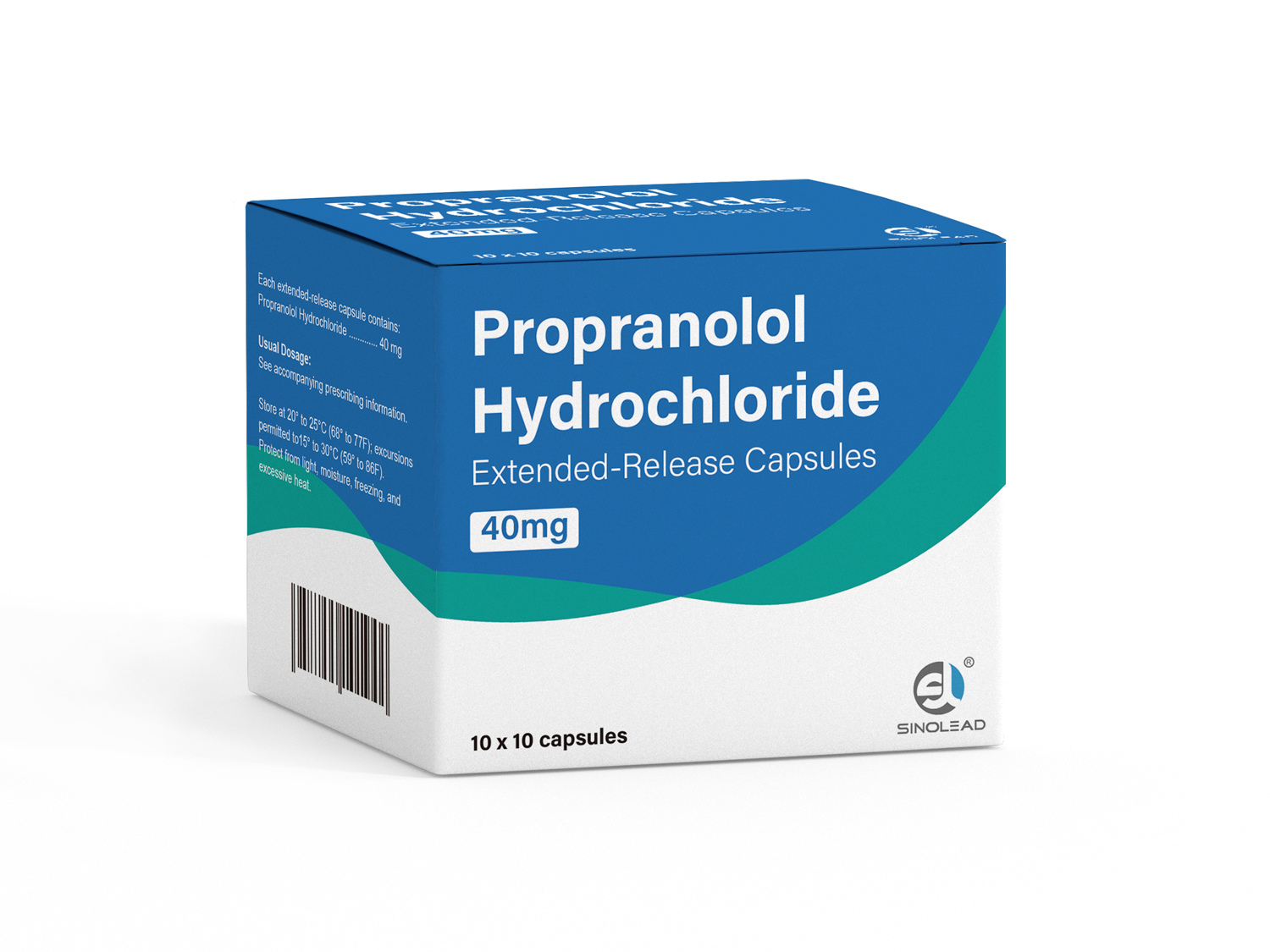 Propranolol Hydrochloride Extended-Release Capsules 40mg