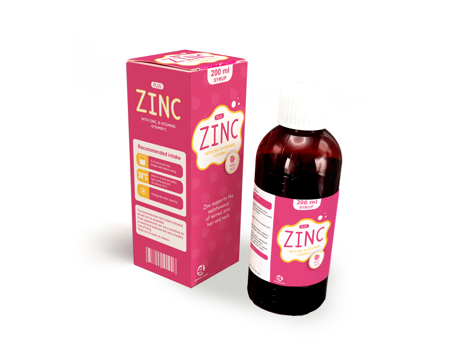 Syrup of zinc