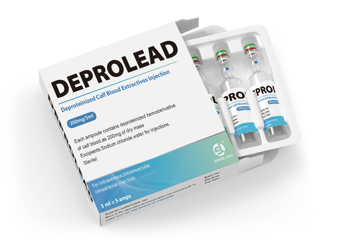 Deproteinized Calf Blood Extractives Inj