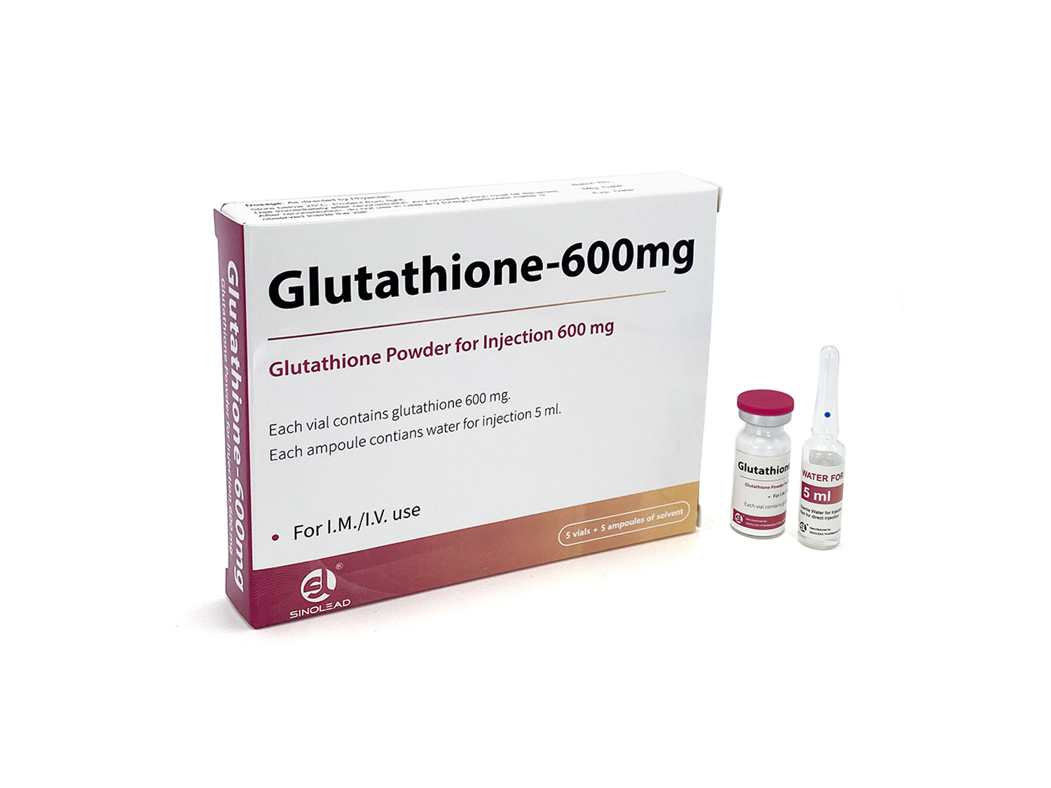 Glutathione Sodium for Injection 600mg 1