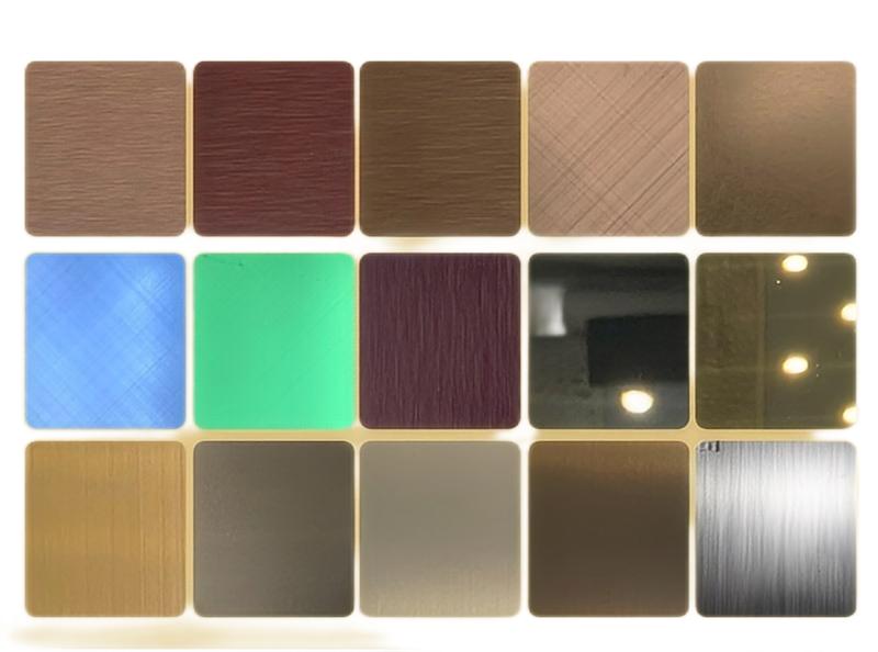 colored titanium-coated SS sheet