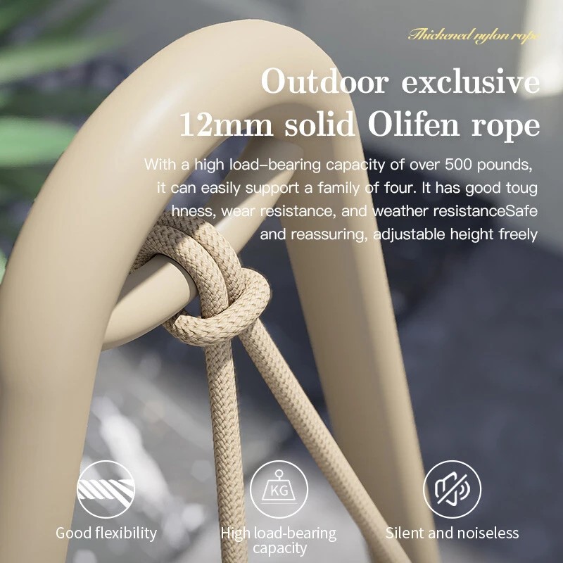 Andromeda Outdoor Swing Chair – Comfortable and Stylish with Customizable Size Options