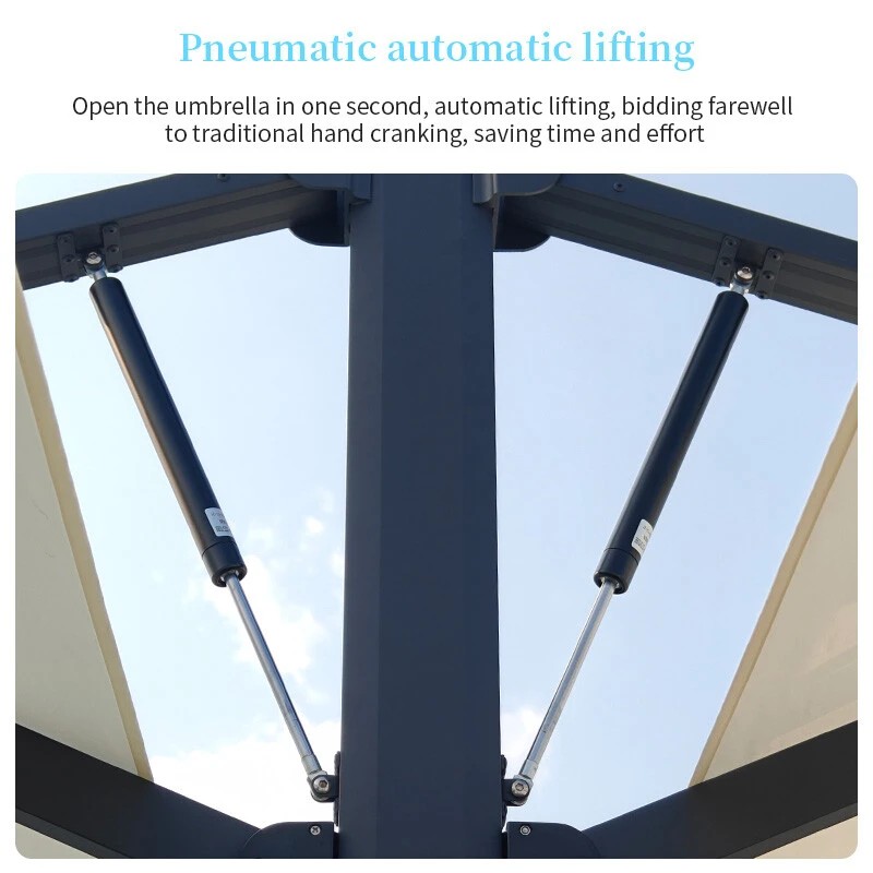 Double-Headed Sunshade Umbrella with Base