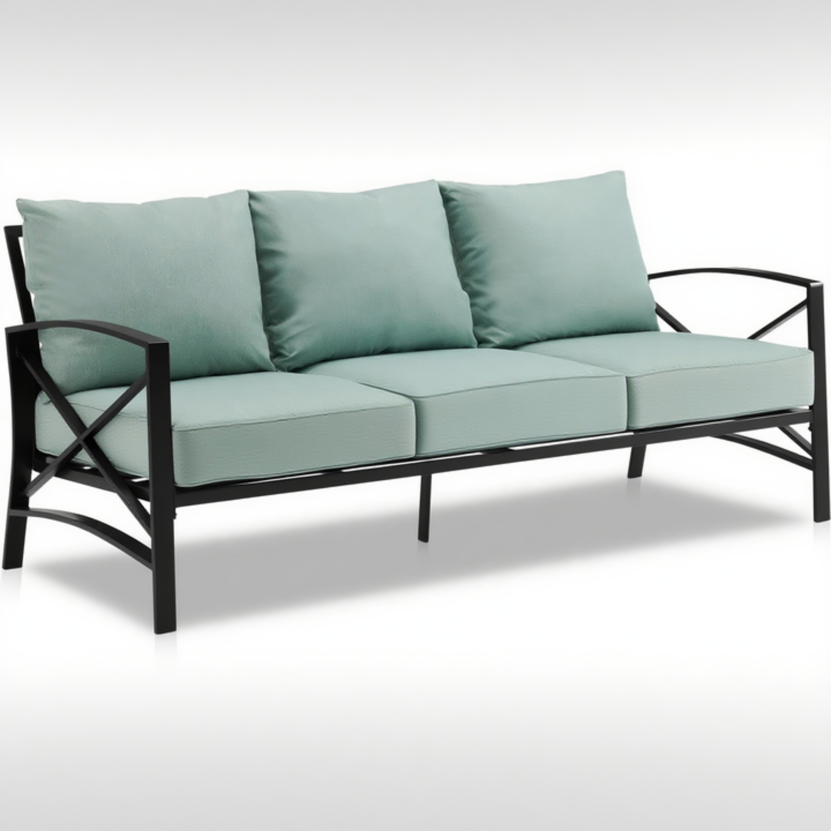 Modern Minimalist 3-Seater Sofa, Perfect for Indoor & Outdoor Use, Comfortable and Sturdy Design
