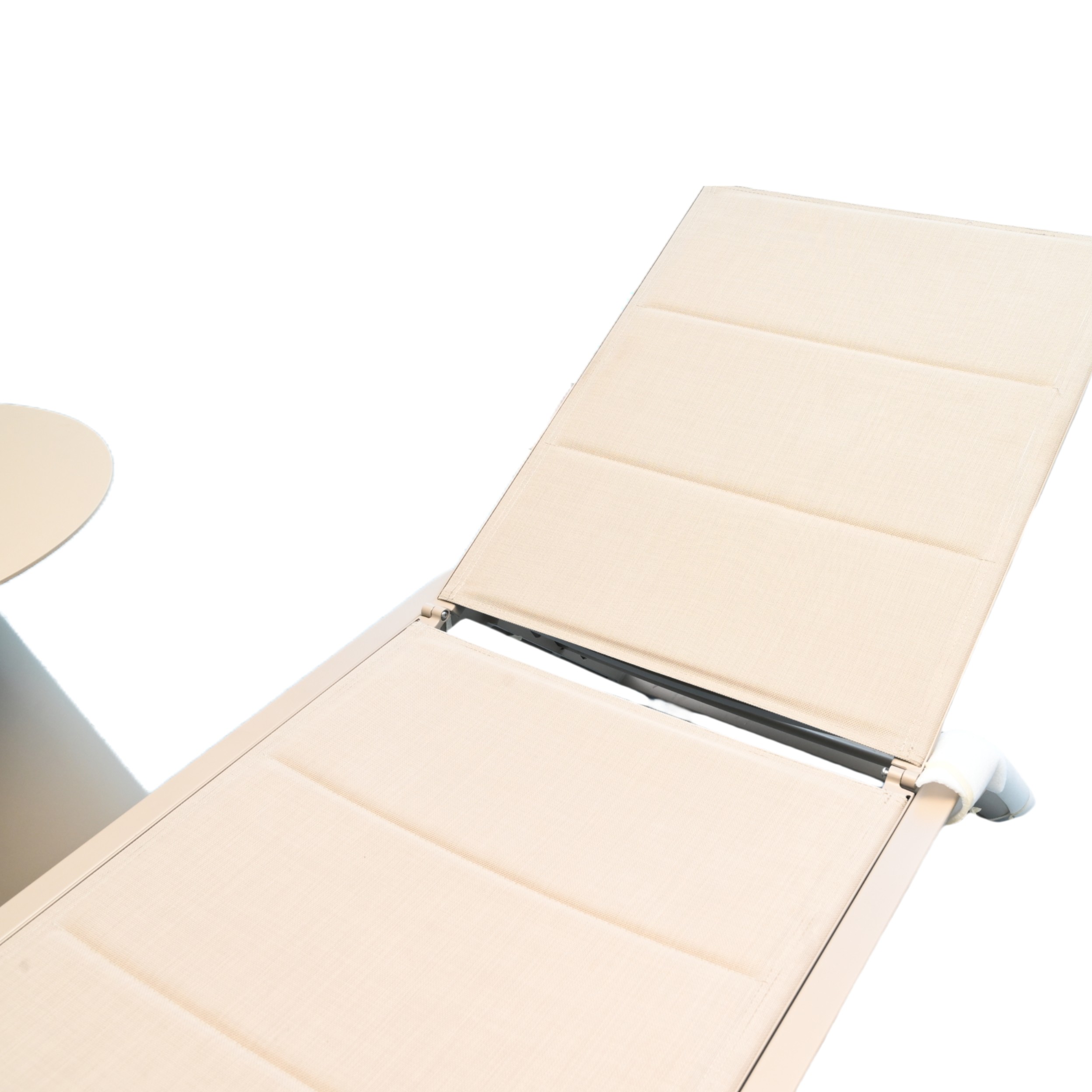 Outdoor Lounger and Side Table Set | Perfect for Garden, Balcony, and Poolside