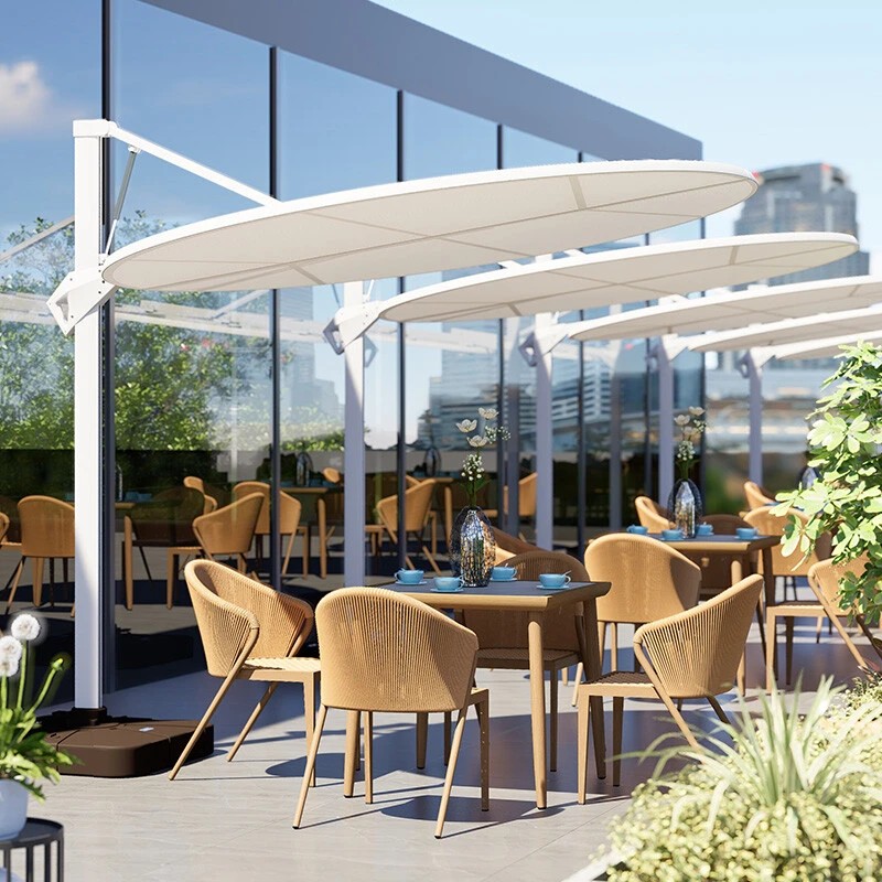Patio Adjustable Butterfly Umbrella