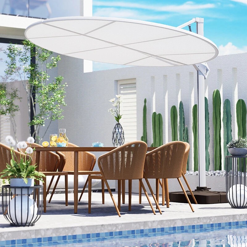 Patio Adjustable Butterfly Umbrella