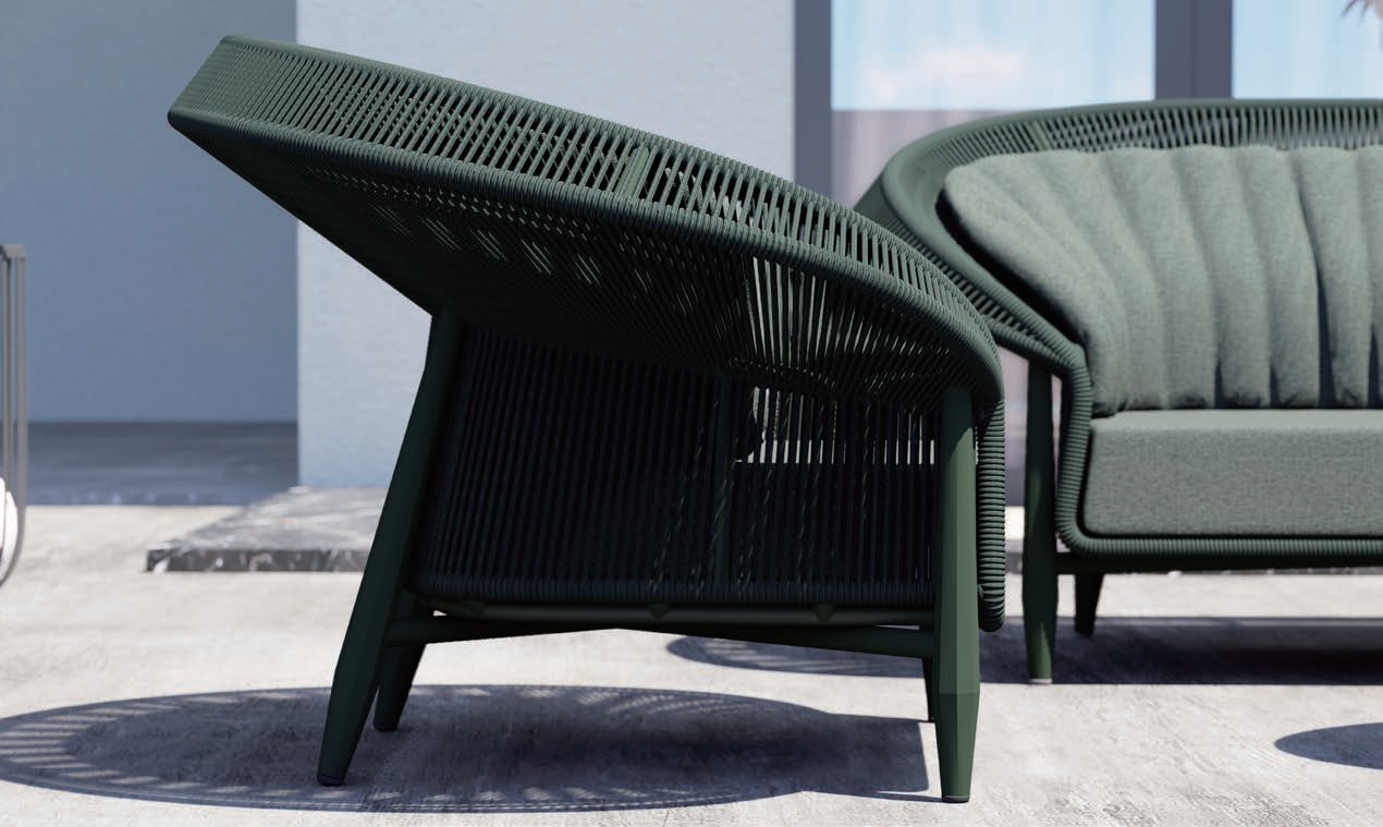 king green sofa set