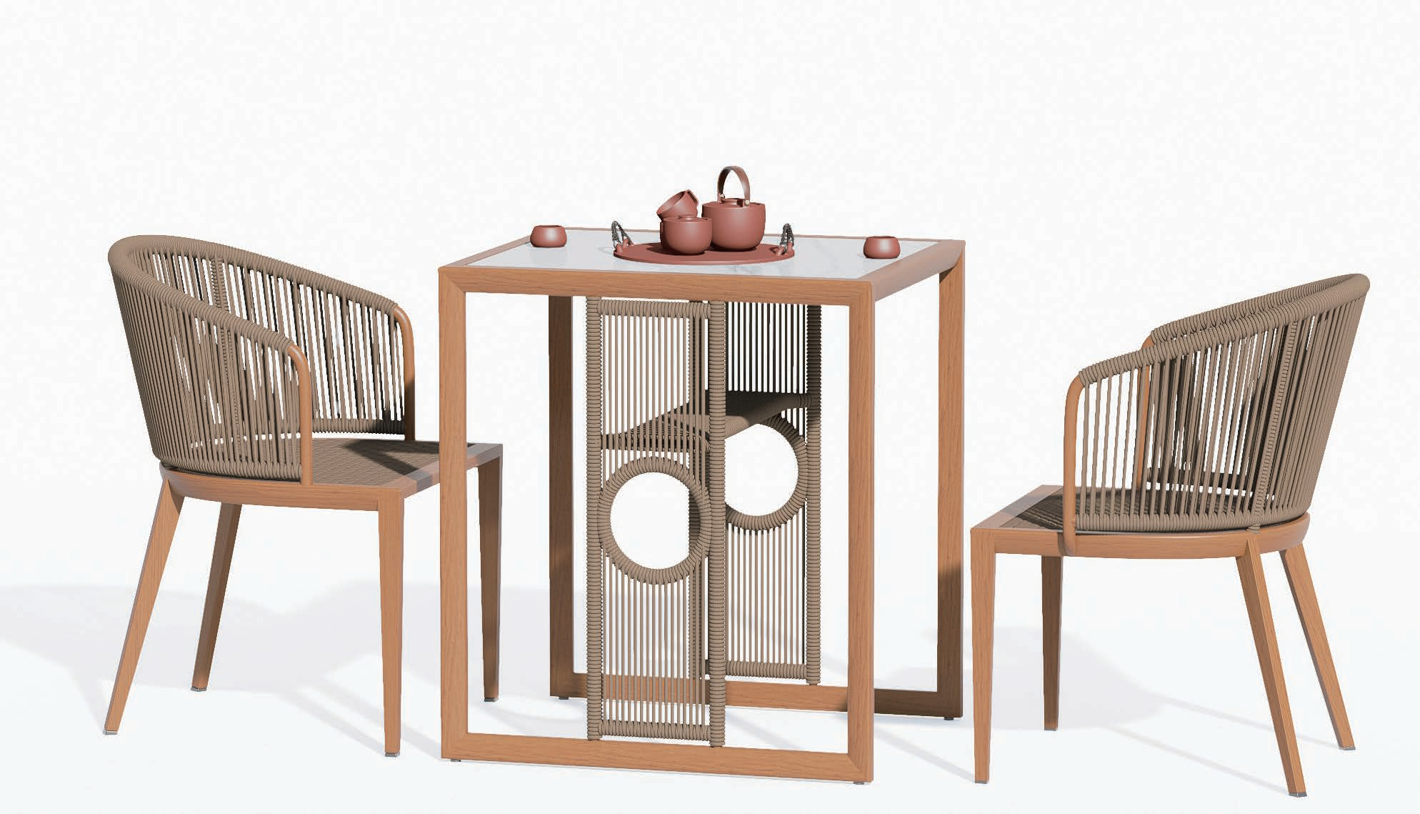 table and chairs