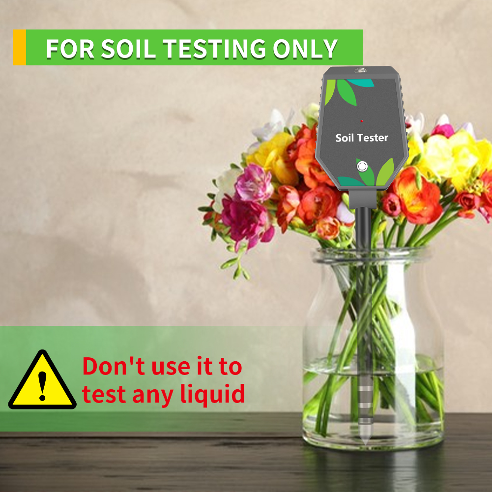 High Precision Soil EC, pH, and Salt Meter for Smart Farming