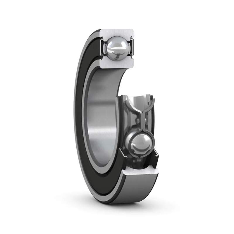 Rubber sealed deep groove ball bearing