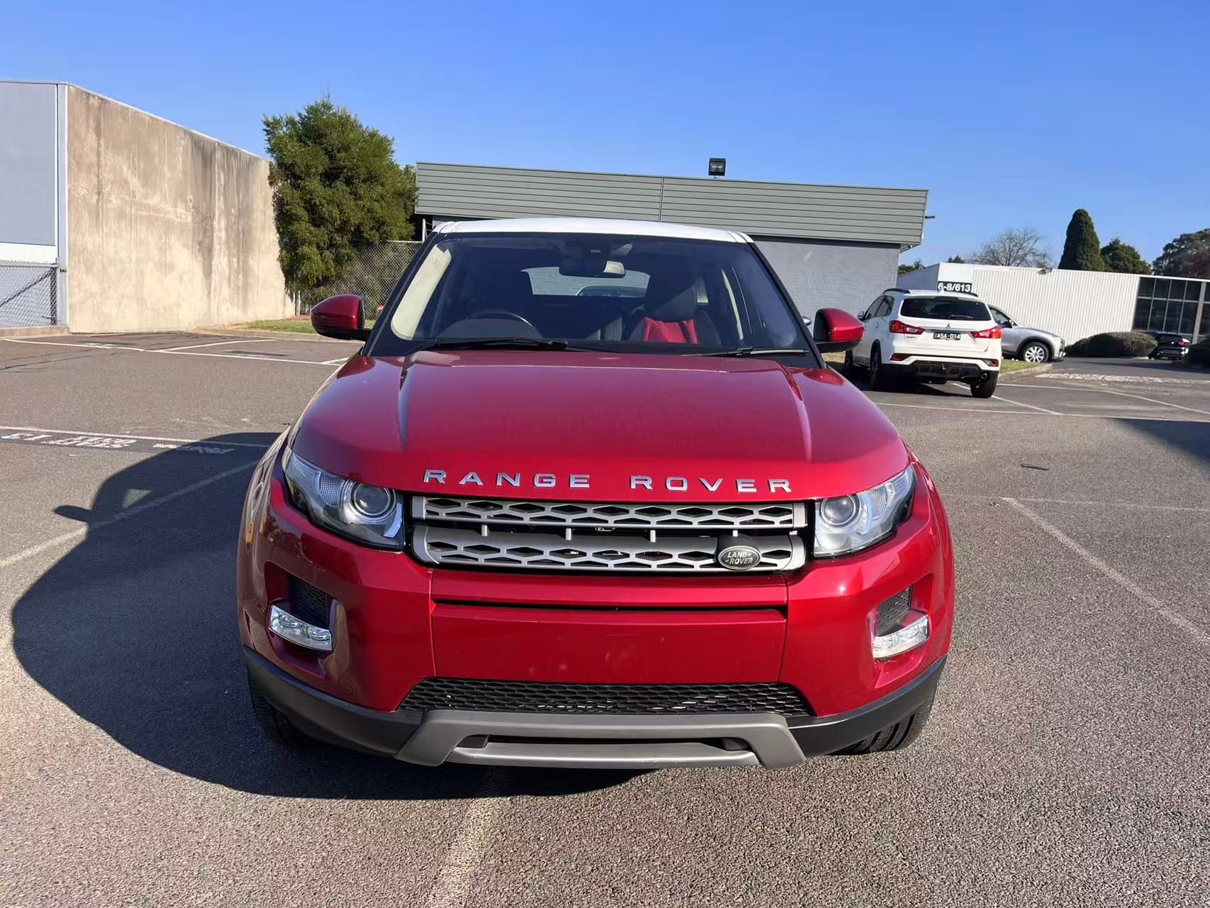 2014 Land Rover Evoque 4WD Red Low Odometer