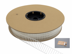 Heavy-Duty Elastic Staple Reel — Wide Gauge TPU Fastener for Industrial Packaging