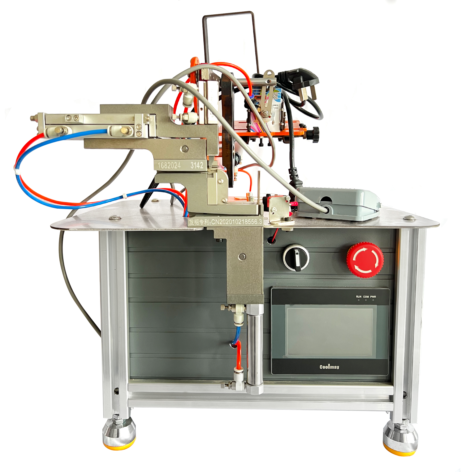 Loop pin machine