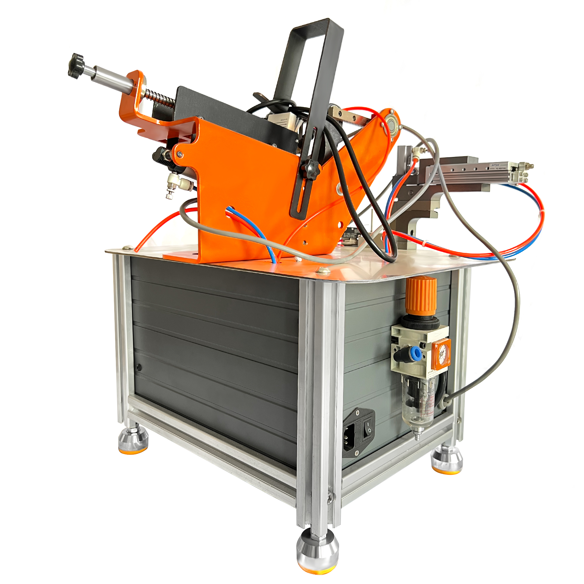 Loop pin machine
