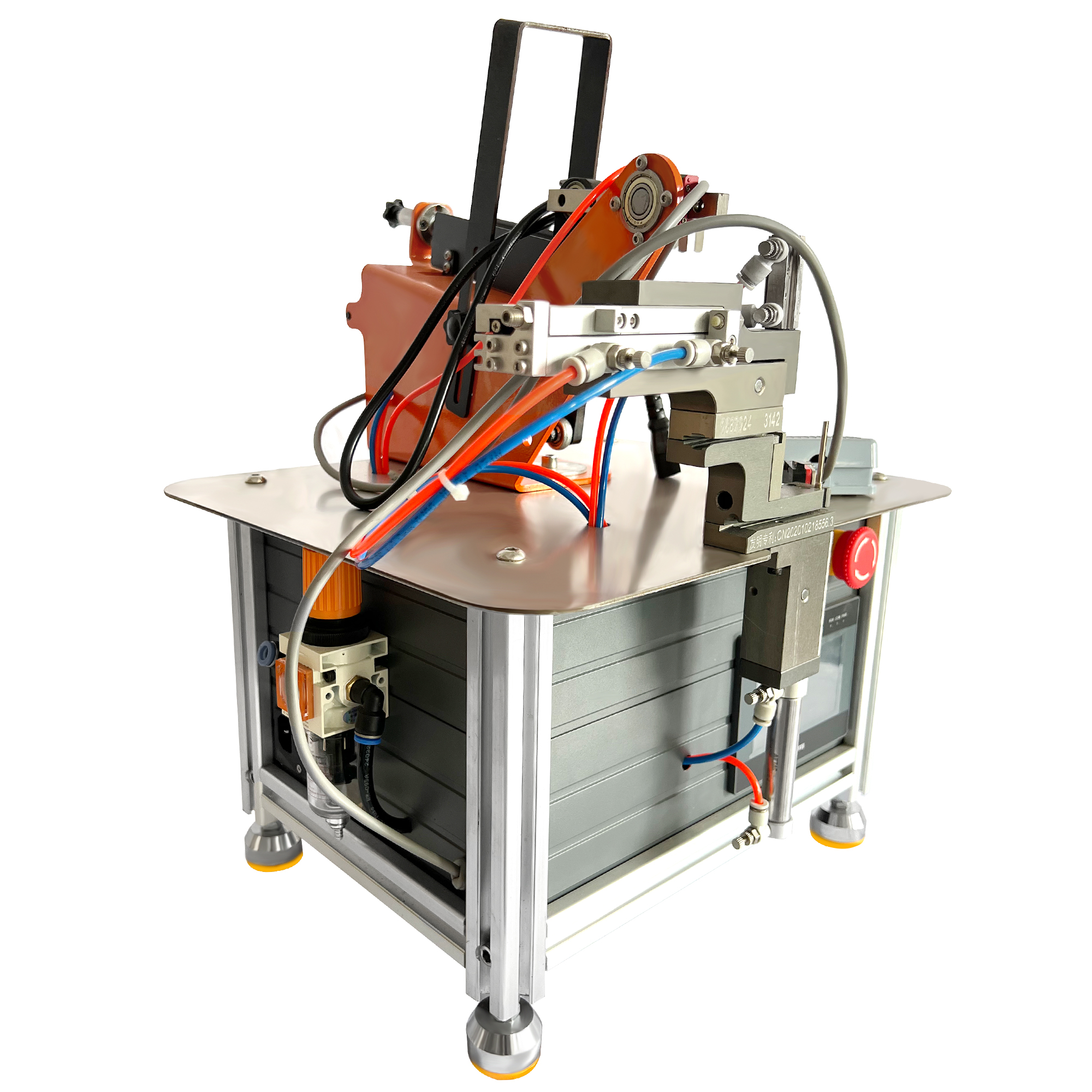 Loop pin machine