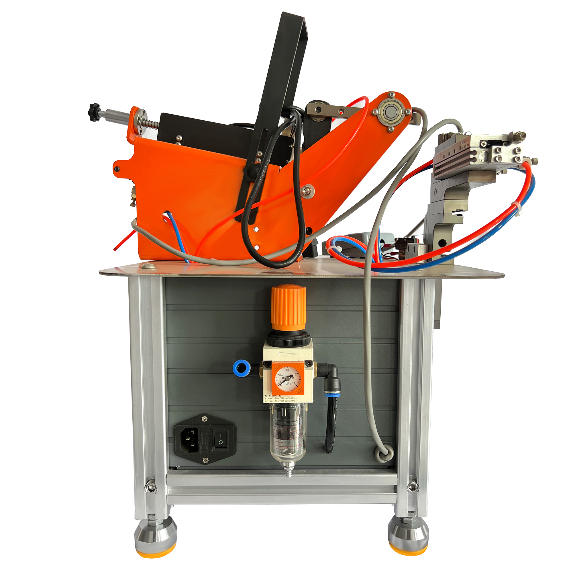 Loop pin machine