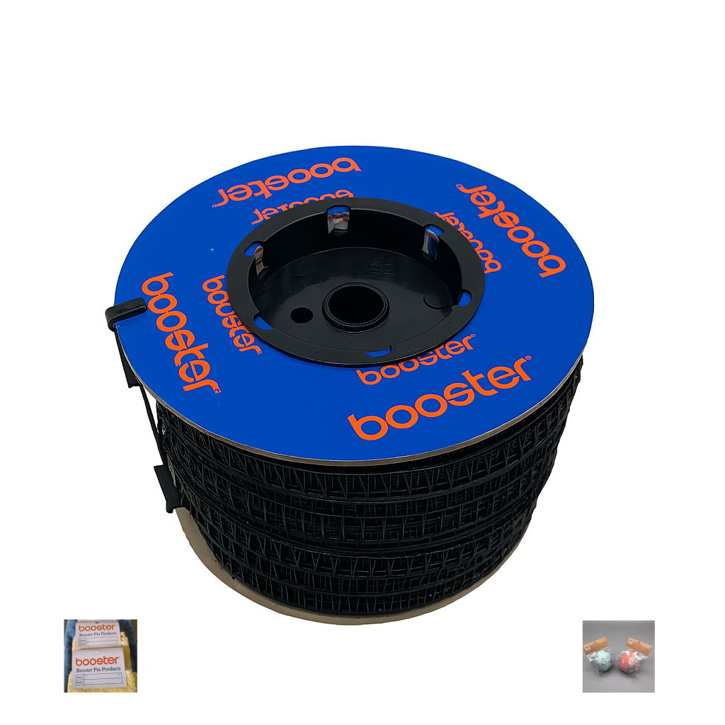 Low-Profile Plastic Staple Bar - 13mm Soft & Durable Tag Pin Roll for Jeans