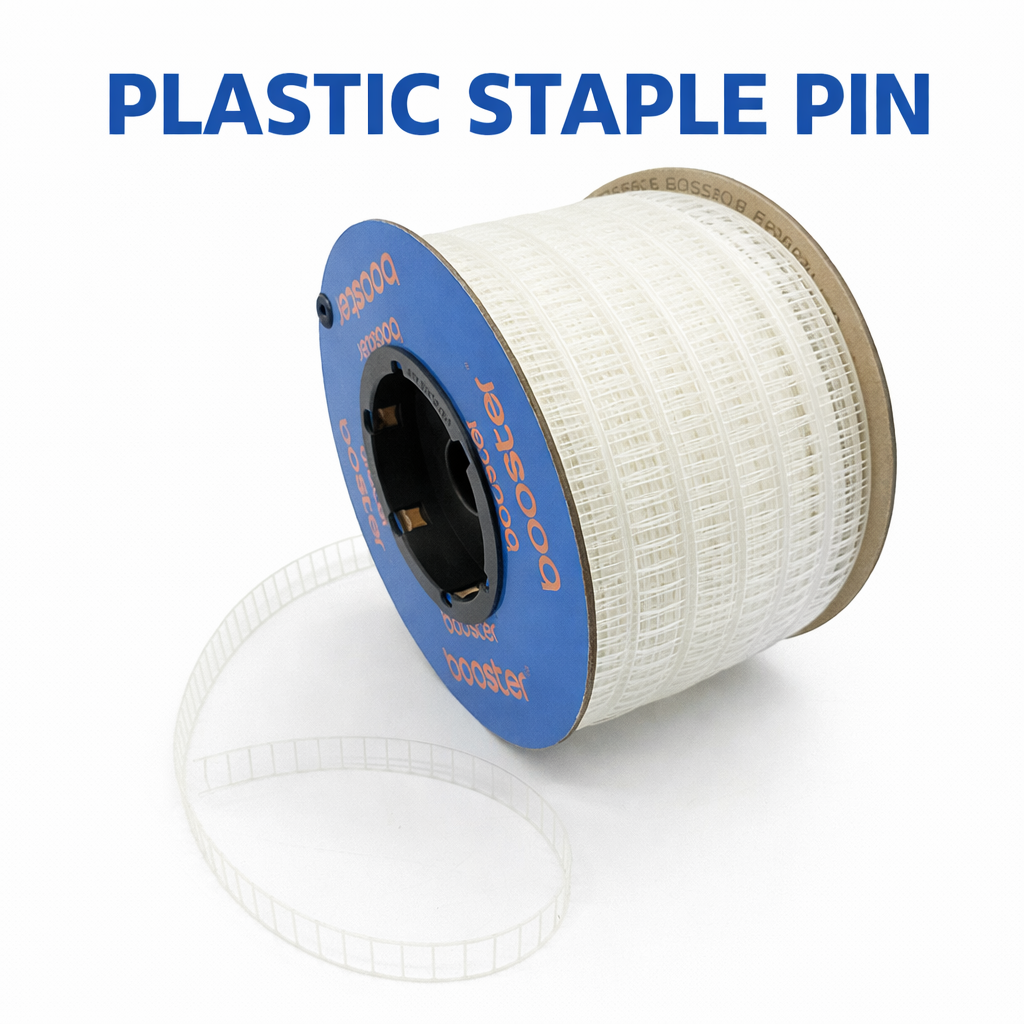 Heavy-Duty TPU Plastic Staple | ROHS Certified, Eco-Friendly Label Fastener