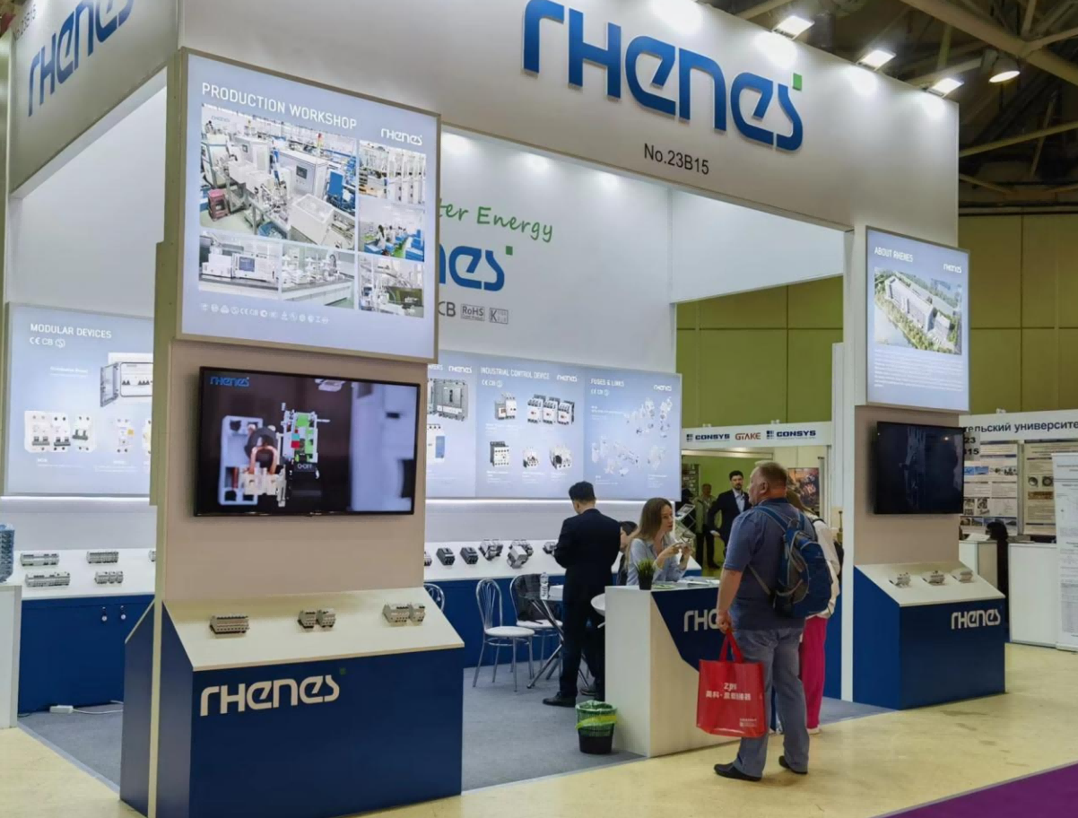 RHENES attend the Russia ELEKTRO 2023 in Moscow