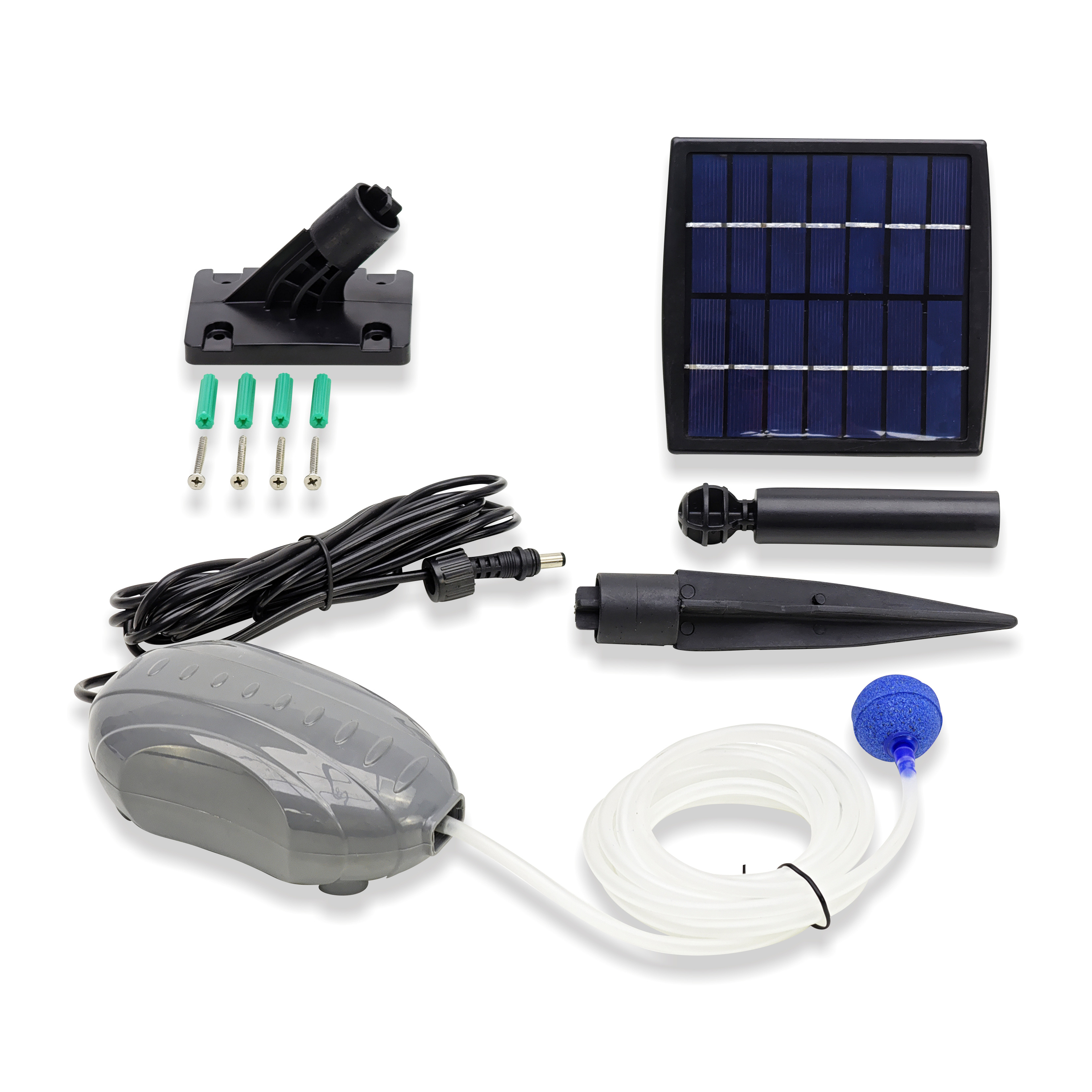 2LPM and 500mmHg Pressure Solar Air Pump with Brushless Motor for Pond Oxygenation_SAP1.8-2