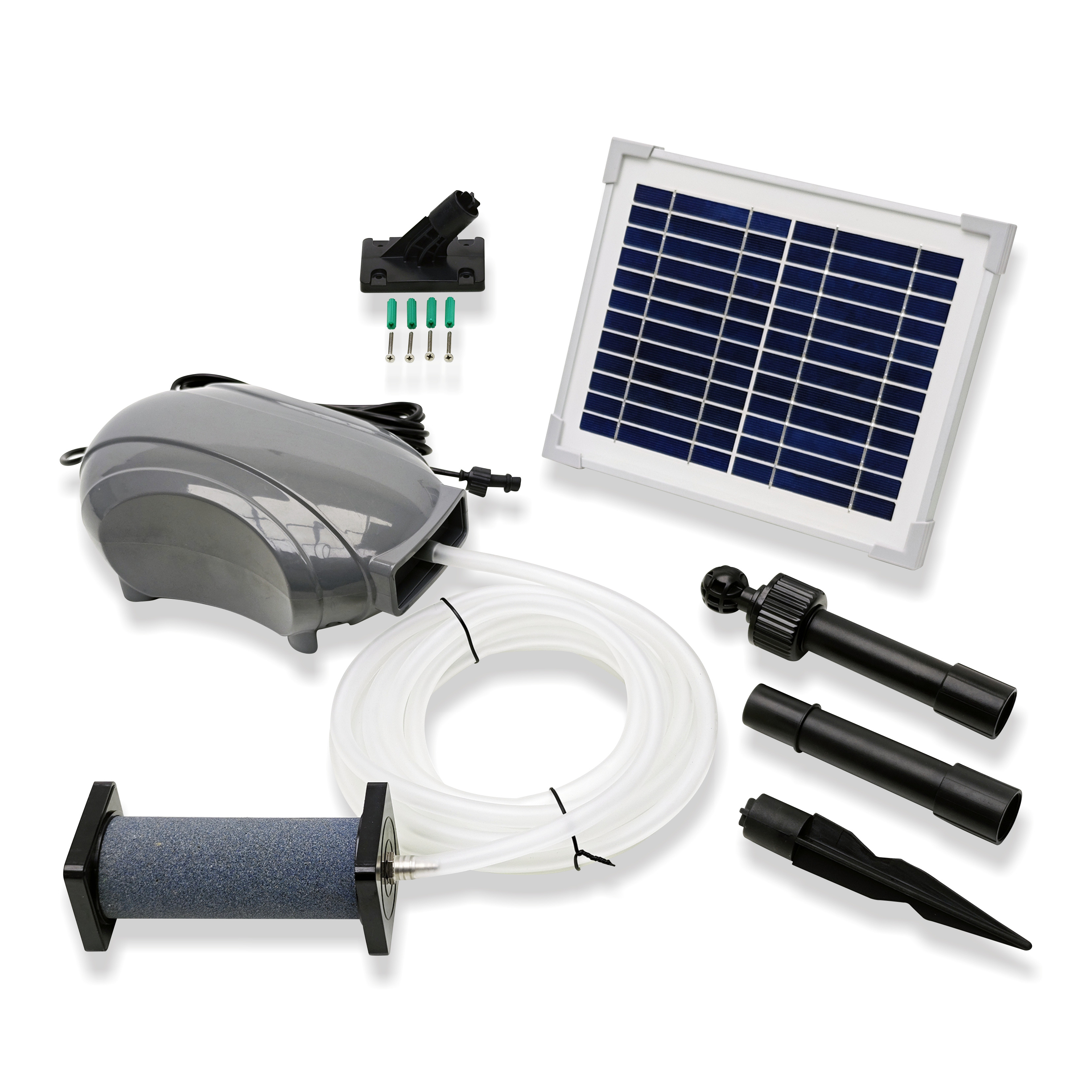 10LPM and 250mmHg Pressure Solar Air Pump with Brushless Motor for Pond Oxygenation_SAP5-10A