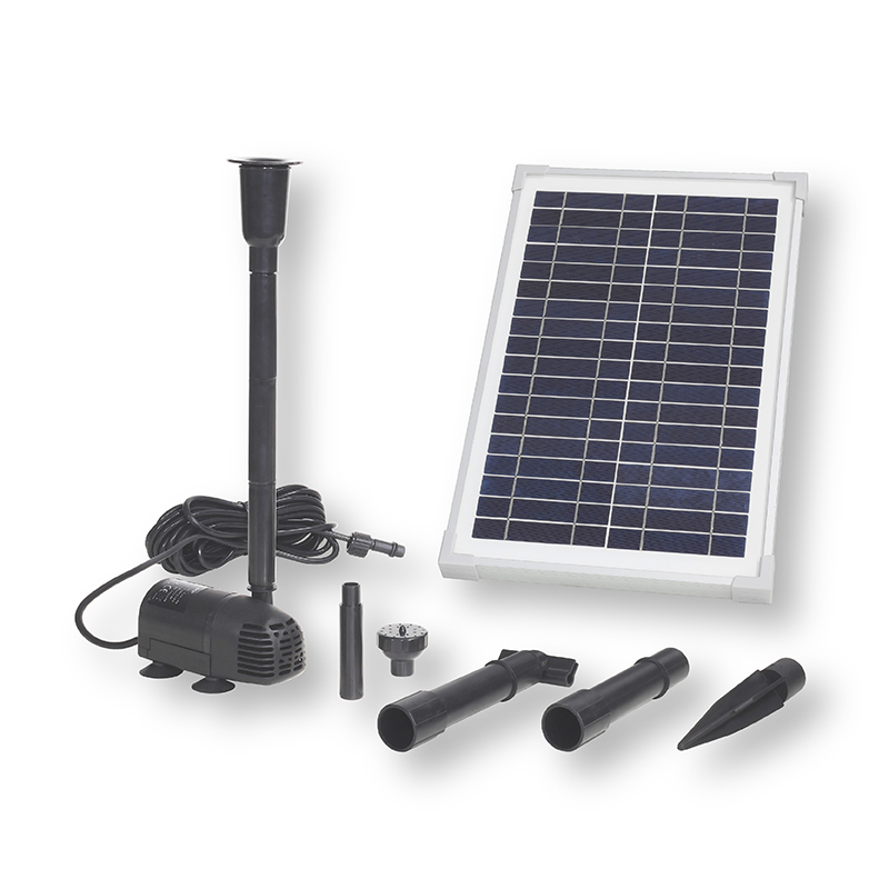 680LPH Flow 1.6M Head Solar Fountain Pump_SP12-401209