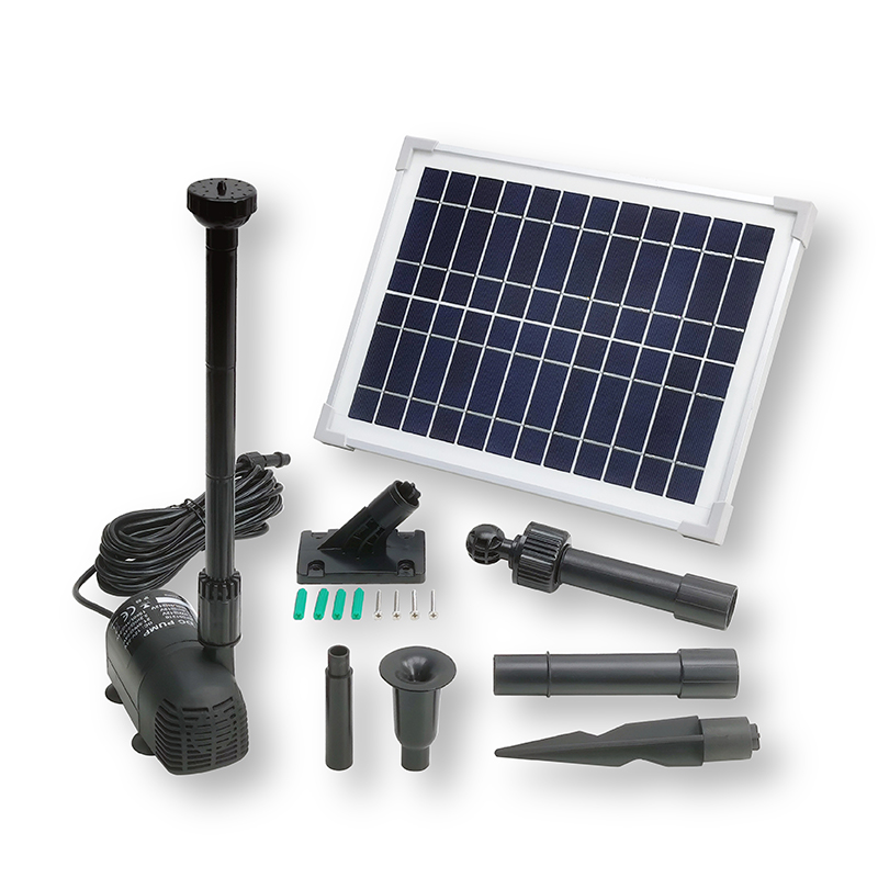 1000LPH Flow 1M Head Solar Fountain Pump_SP10-501210