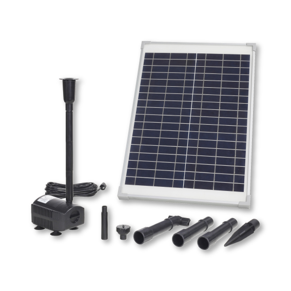 890LPH Flow 3M Head E-type Solar Dry Run Protected Fountain Pump_SP25-401215E