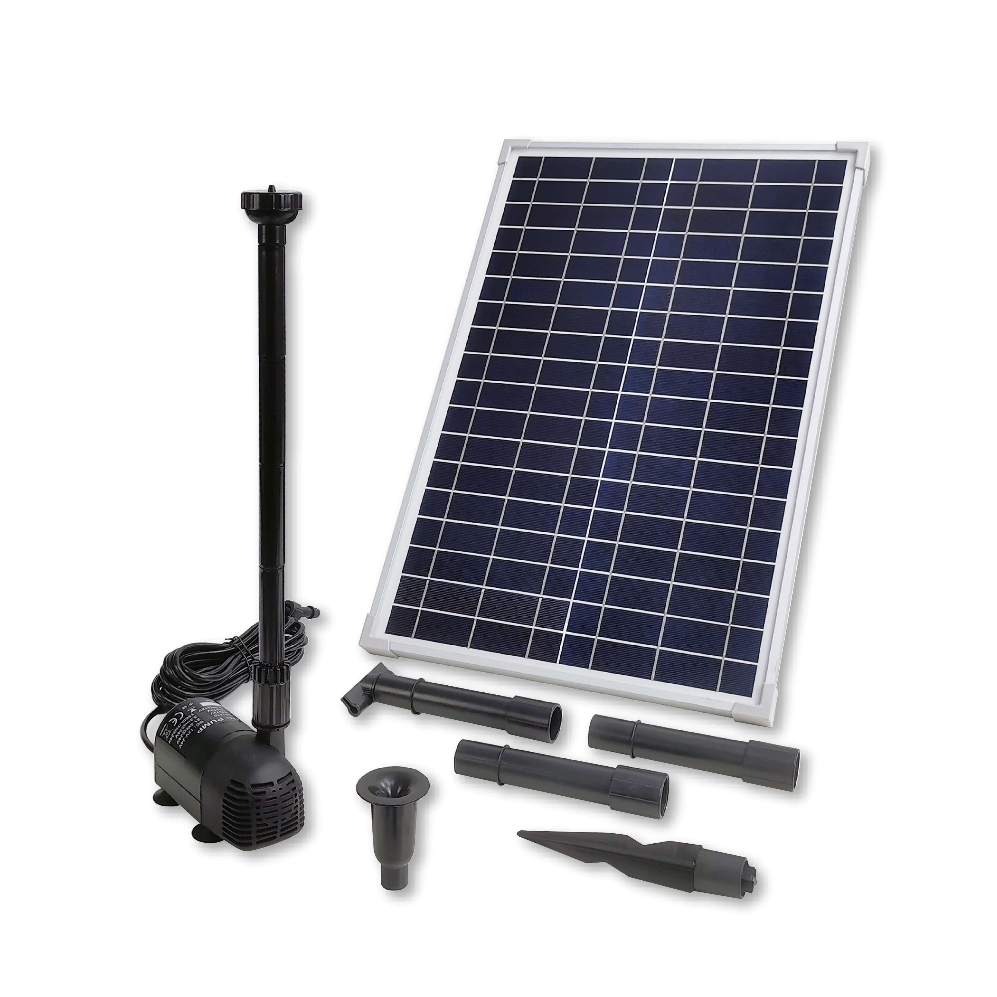 1400LPH Flow 2.1M Head Solar Fountain Pump_SP25-501210