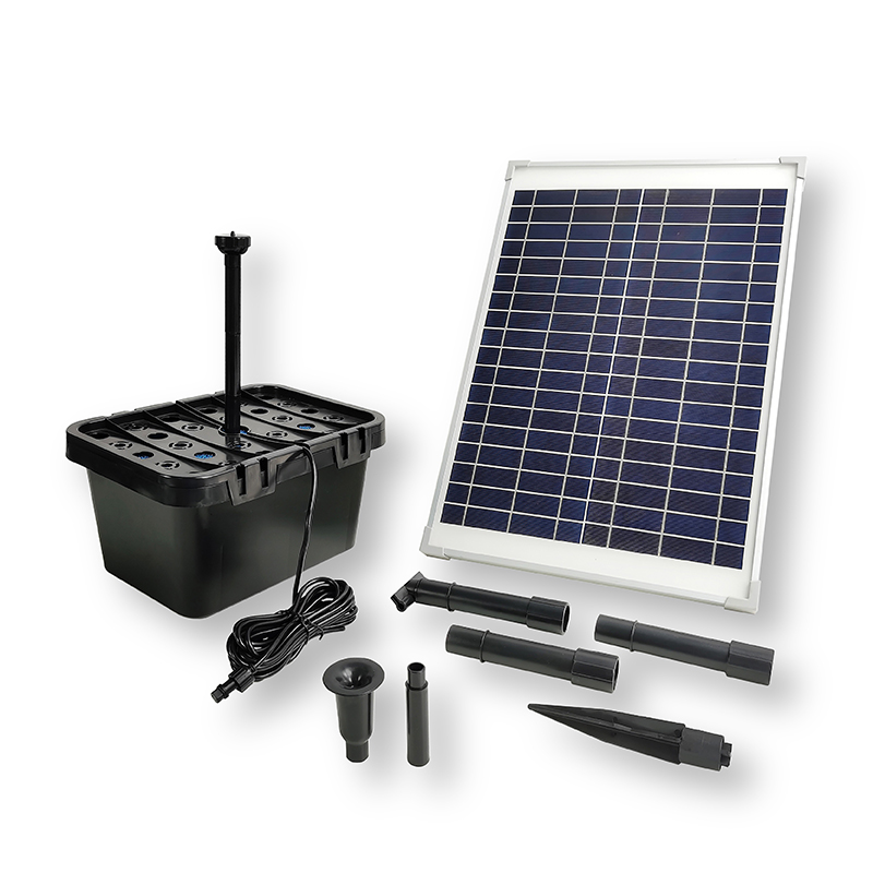 1400LPH Flow 2.1M Head Solar Fountain Pump_SP25-501210-F